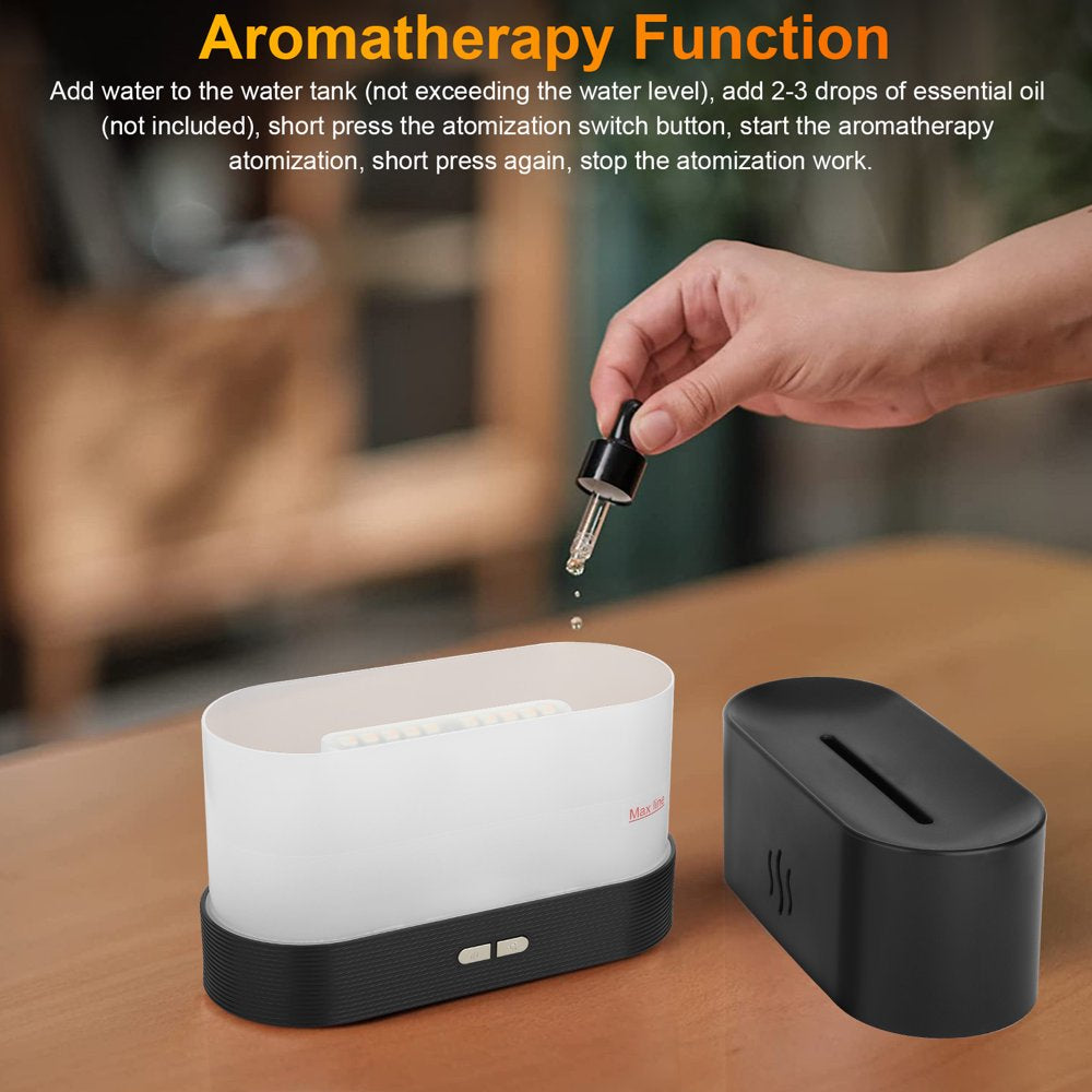 Flame Air Humidifier, Essential Oil Diffuser