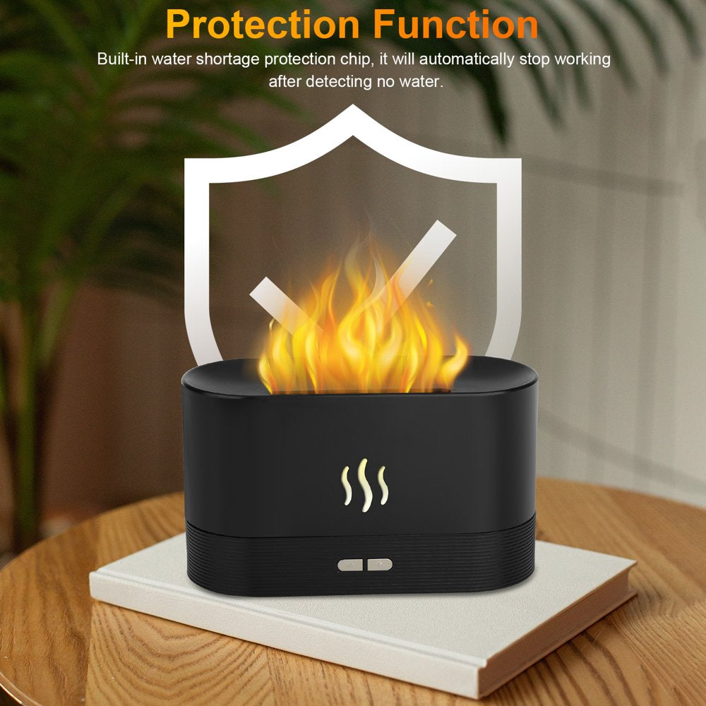 Flame Air Humidifier, Essential Oil Diffuser