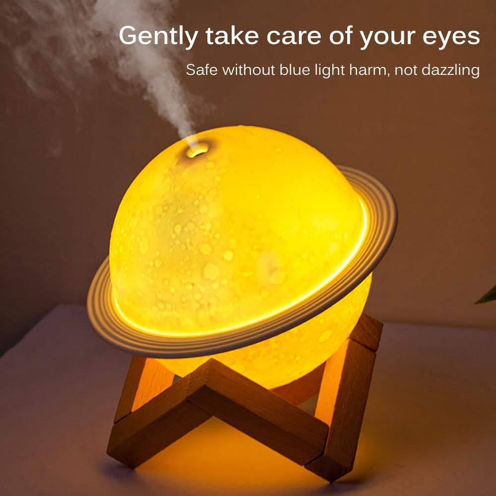 2 in 1 Moon Night Light & Humidifiers with USB Powered