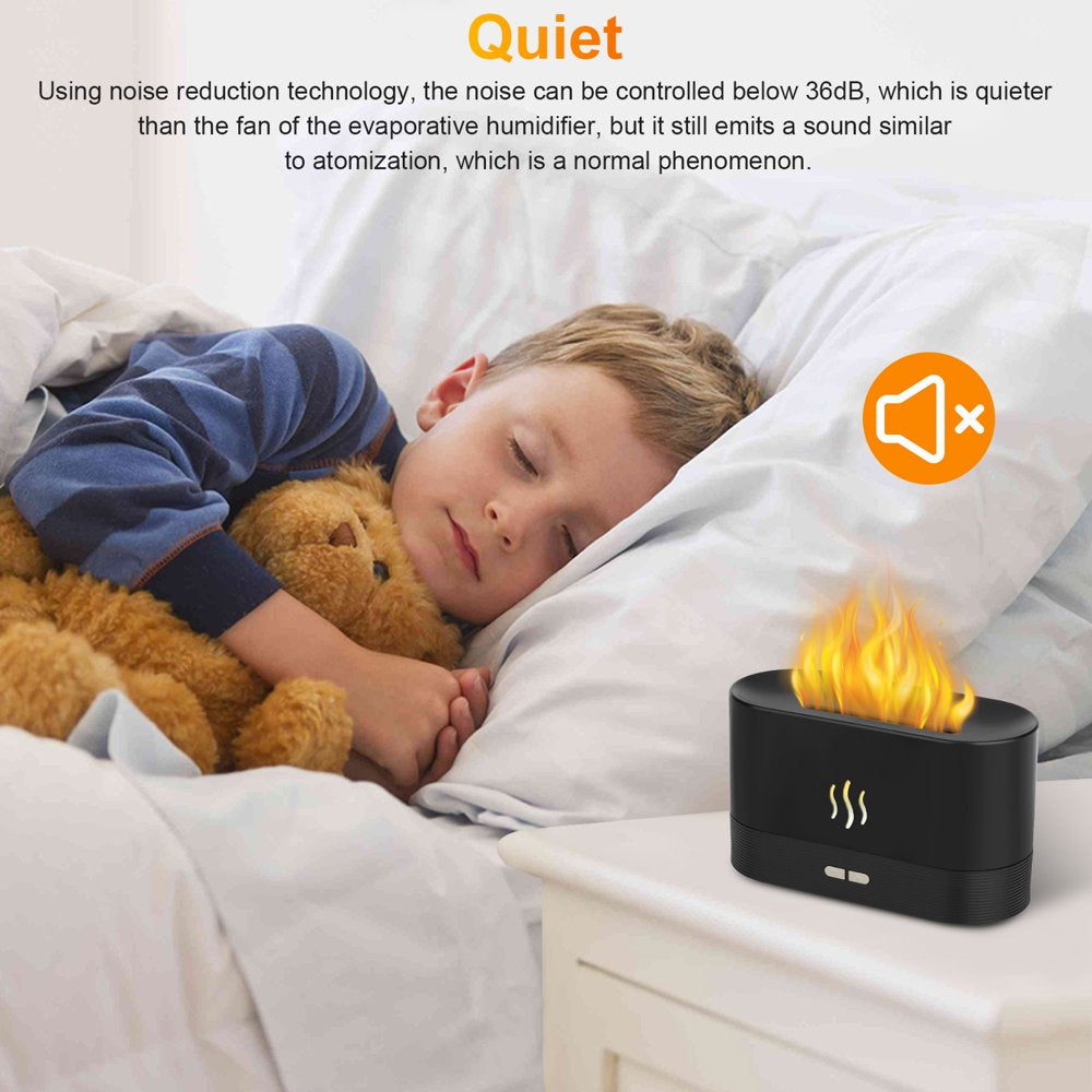 Flame Air Humidifier, Essential Oil Diffuser